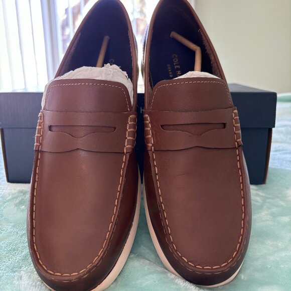 Cole Haan Chesnut Grand Atlantic Penny Loafer Size 9.5 M - Picture 1 of 8